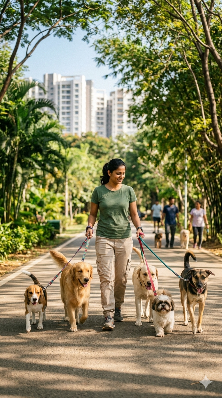 Active Dog Walking Bengaluru
